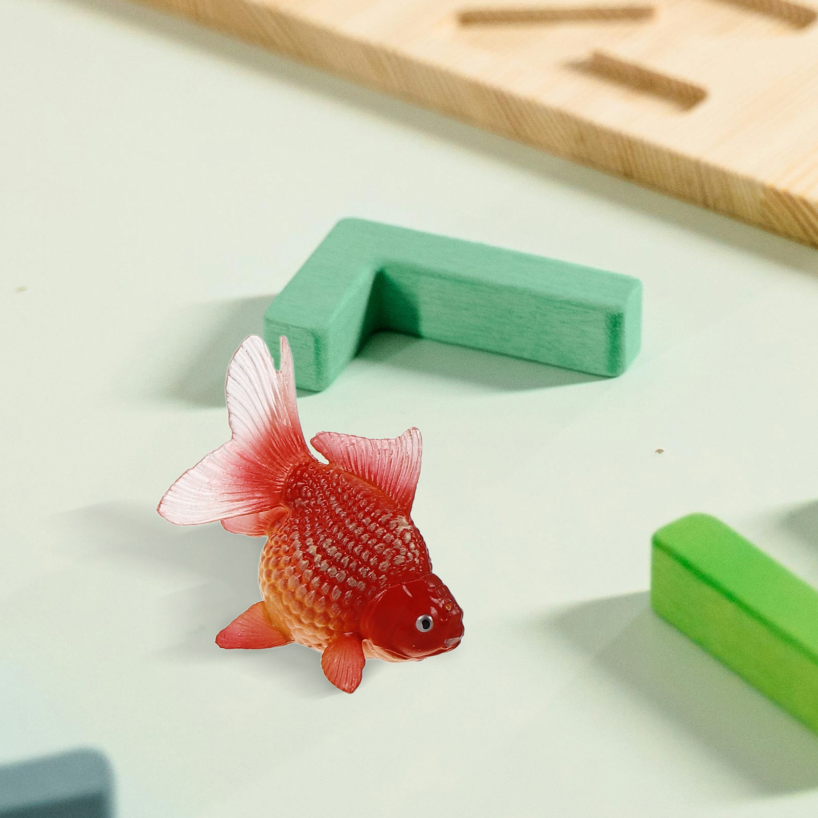 Fish Toy In Aquarium - Set di 4 Pesci Koi Artificiali