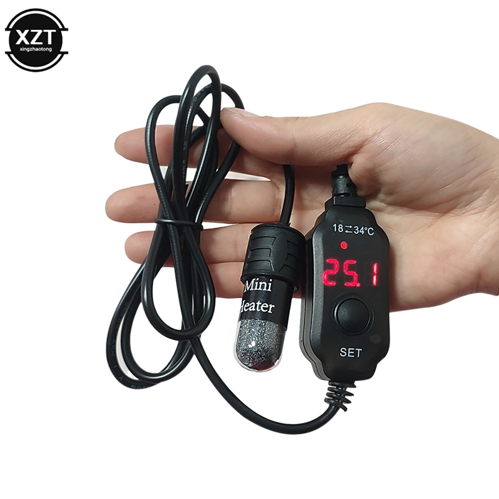 Aquarium Heater Submersible - Mini USB Ricarica Acquario asta riscaldante