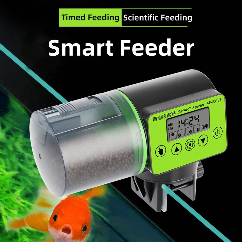 Aquarium Fish Auto Feeder - Alimentatore Automatico per Acquario con Timer,