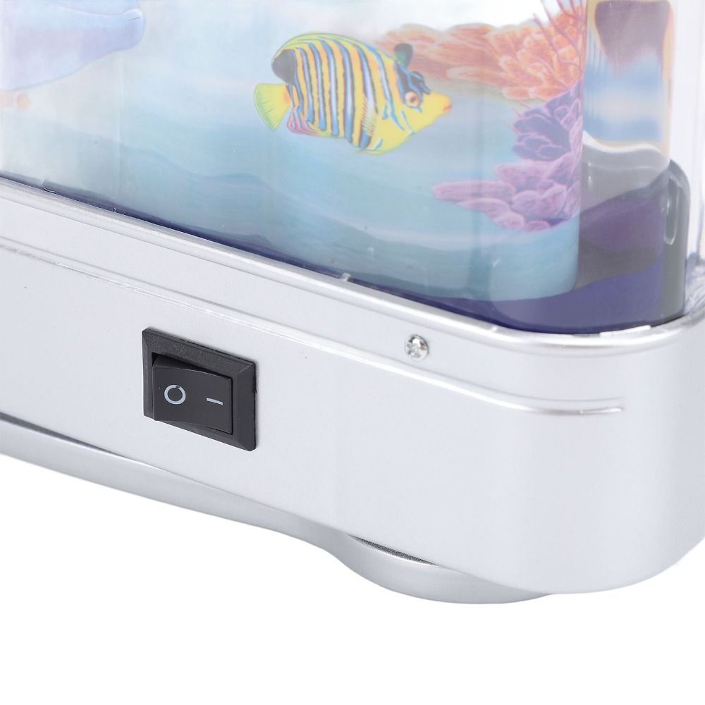 Aquarium Fish Exotic - Acquario finto a LED decorativo Pesci