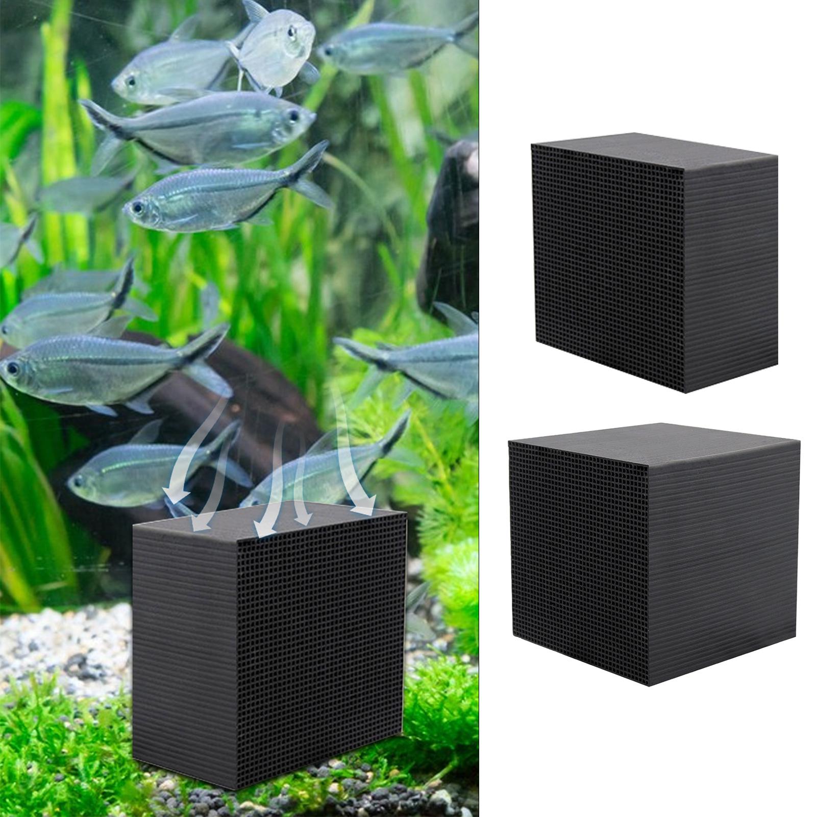 Aquarium Fish Background - Cubo Purificatore d'Acqua per Acquario, Filtrazione