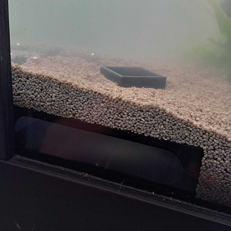 Aquarium Fish Paradise - Decorazione per acquario a semicerchio, grotta