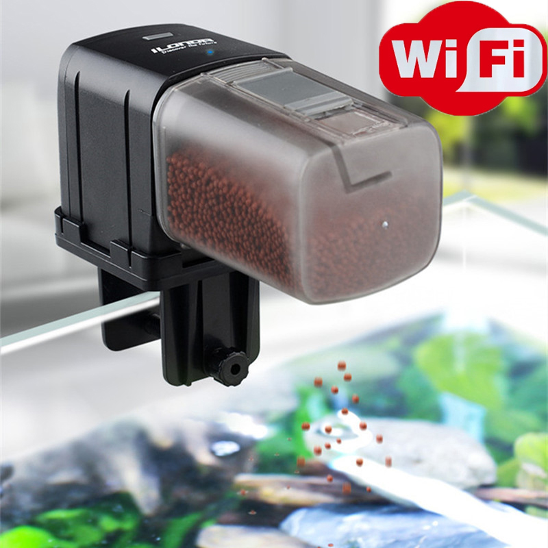 Aquarium Fish Auto Feeder - Alimentatore per pesci WiFi intelligente Alimentazione