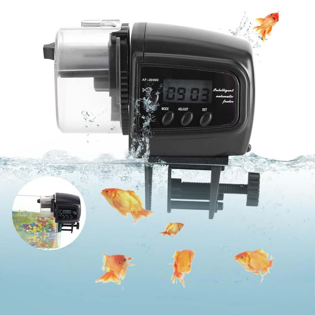 Distributore Automatico Intell - Aquarium Fish Auto Feeder recensione e prezzo