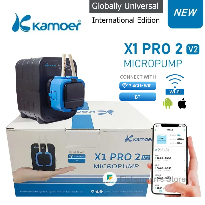 Kamoer X1 PRO 2 V2 Bluetooth W - Aquarium Fish Care recensione e prezzo