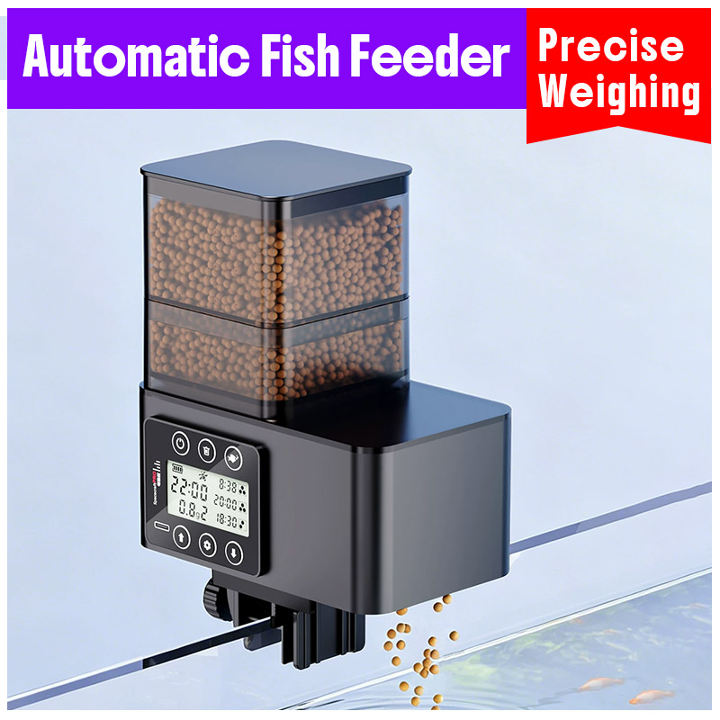 Distributore Automatico di Cib - Aquarium Fish Auto Feeder recensione e prezzo