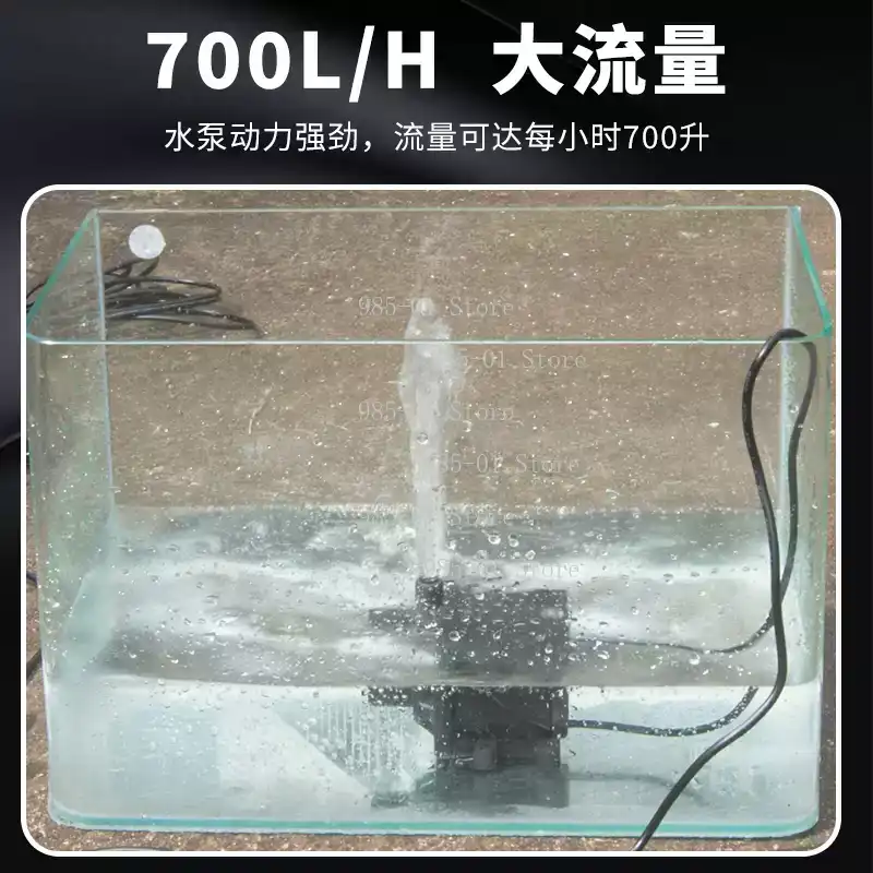 20W Pompa Acqua Solare Circola - Aquarium Fish Care recensione e prezzo