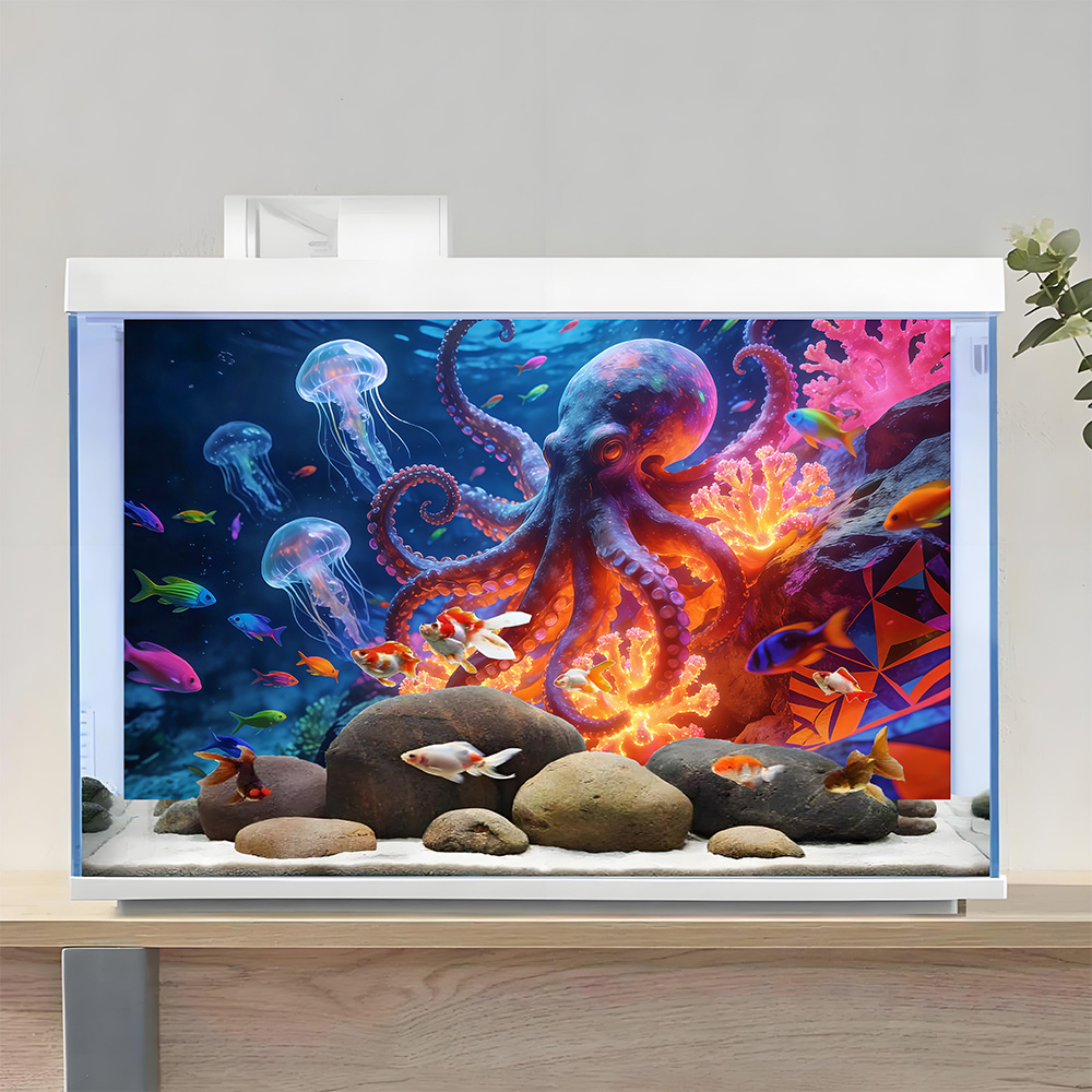Adesivo per Sfondo Acquario, P - Aquarium Fish Paradise recensione e prezzo