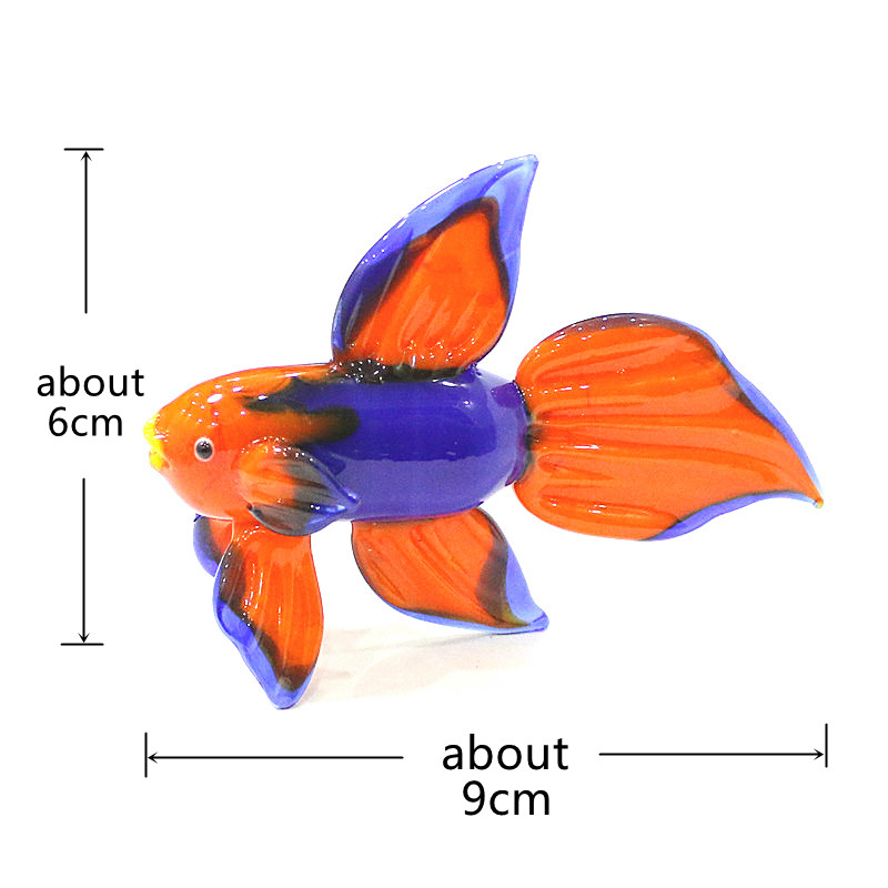 Arancione vetro di Murano pesc - Fish Toy In Aquarium recensione e prezzo