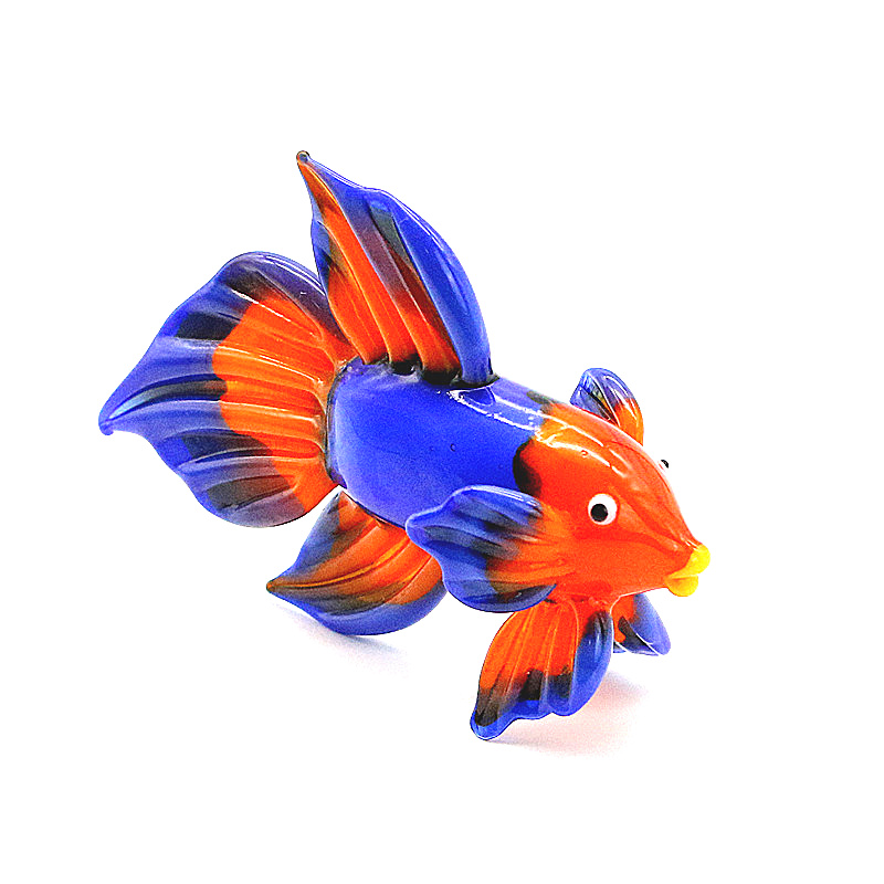 Arancione vetro di Murano pesc - Fish Toy In Aquarium recensione e prezzo