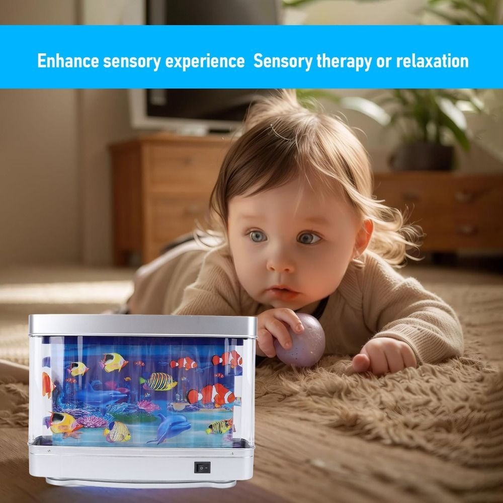 Acquario finto a LED decorativ - Aquarium Fish Exotic recensione e prezzo