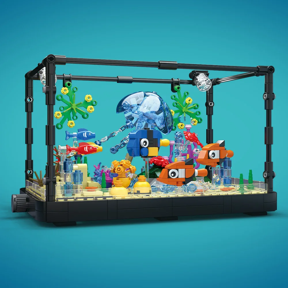 Set di blocchi da costruzione  - Fish Toy In Aquarium recensione e prezzo