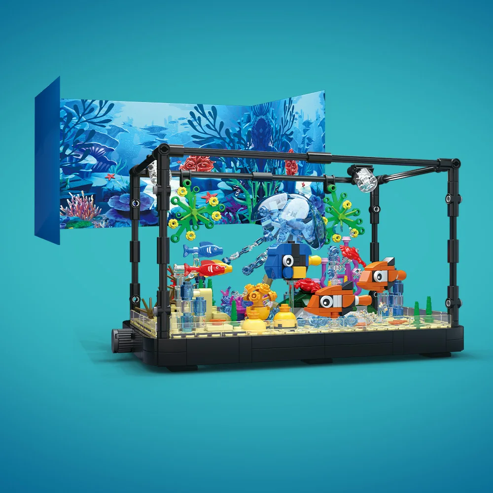 Set di blocchi da costruzione  - Fish Toy In Aquarium recensione e prezzo