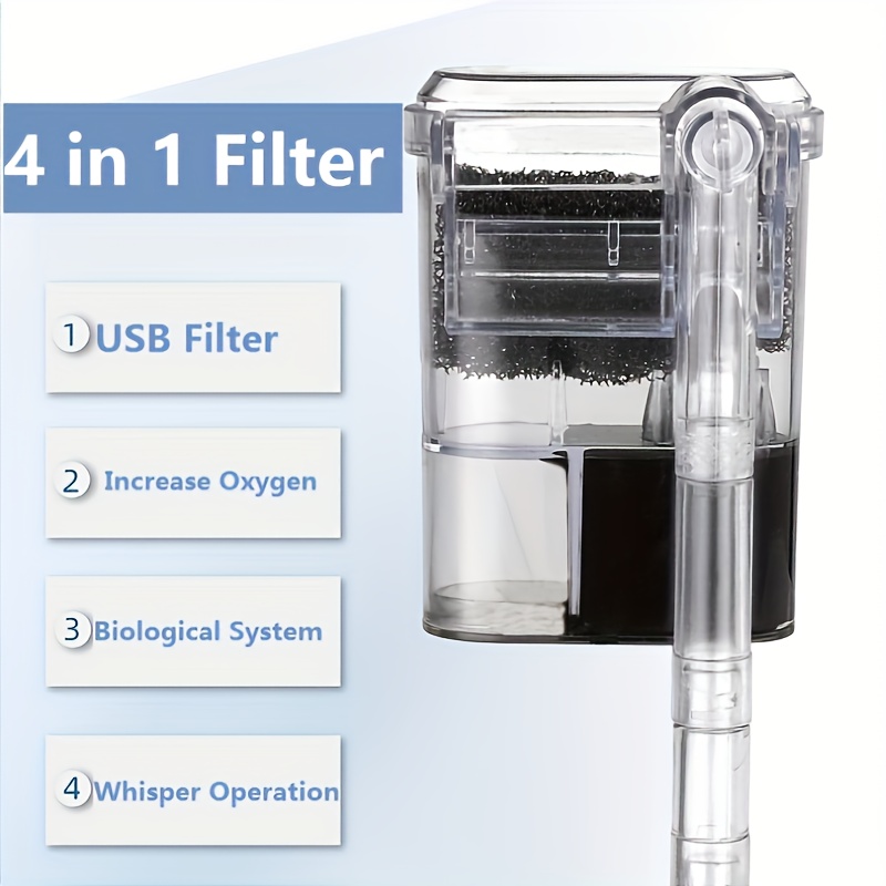 2.5W DC 5V Filtro da parete pe - Aquarium Fish Background recensione e prezzo