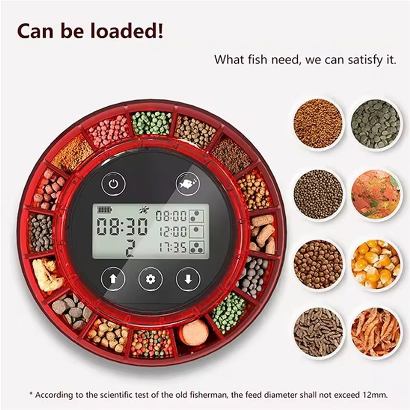 【ACCATURA】 Alimentatore automa - Aquarium Fish Auto Feeder recensione e prezzo
