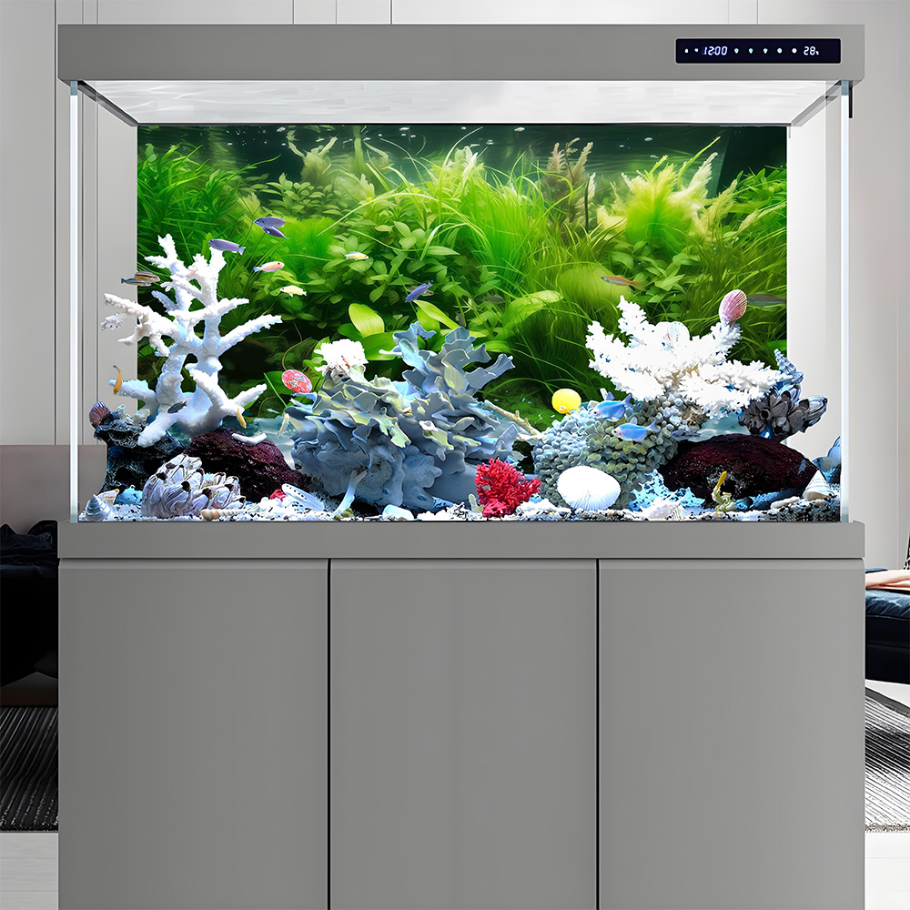 Water Grass Paradise, pittura  - Aquarium Fish Paradise recensione e prezzo