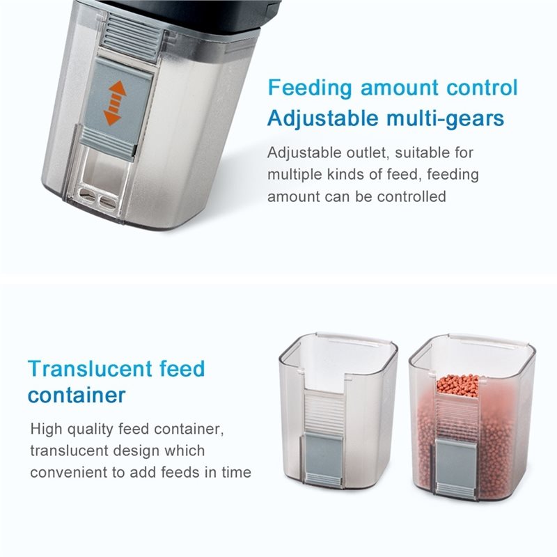 ABGH-Wifi Smart Aquarium Feede - Aquarium Fish Auto Feeder recensione e prezzo