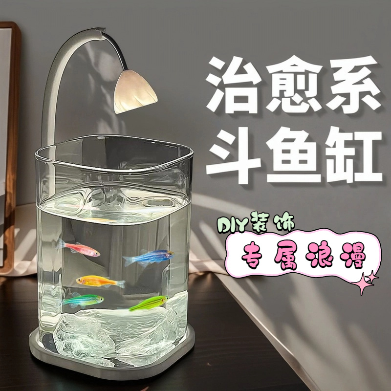 Mini acquario da tavolo in vet - Fish Toy In Aquarium recensione e prezzo