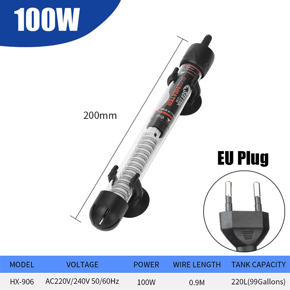 1 Pz 25 W/50 W/100 W/200 W/300 - Aquarium Heater Submersible recensione e prezzo