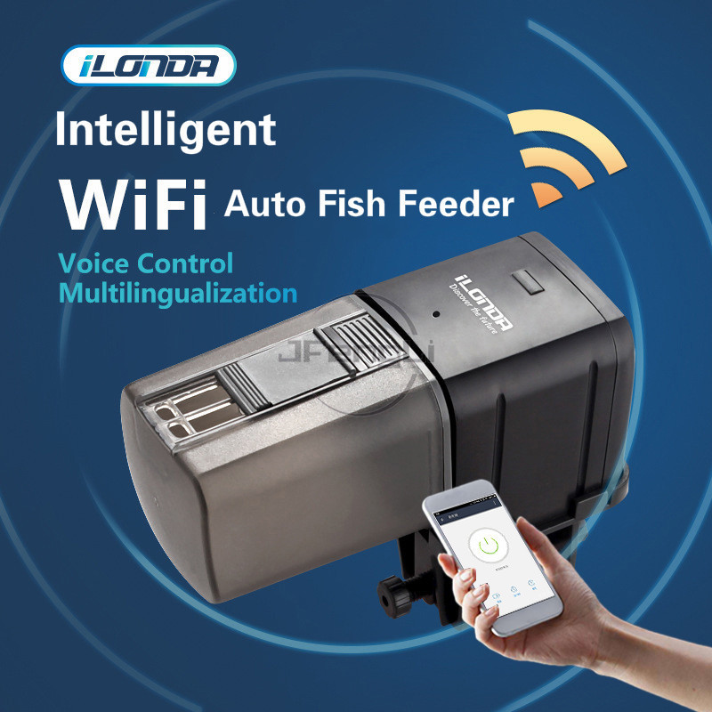 Ilonda Intelligent Wifi APP Fi - Aquarium Fish Auto Feeder recensione e prezzo